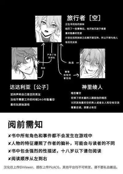 [PCrow] Limerence (Genshin Impact) [Chinese] [一切为了公子双人汉化]