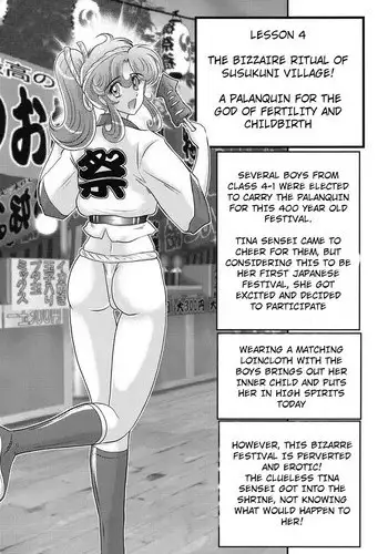 [Kamitou Masaki] Daimondai desu. Tina-sensei Ch. 4 [English] [Hong_mei_ling, ArigatoLemon] [Digital]