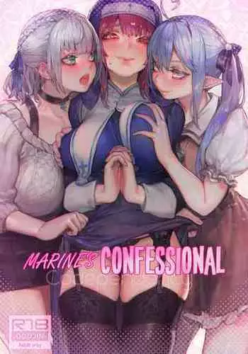 [Aoin no Junreibi (Aoin)] Marine's Confessional Codependency | Marine no Zange-shitsu-Codependency (Shirogane Noel, Houshou Marine, Yukihana Lamy) [English] [Omega Scans] [Digital]