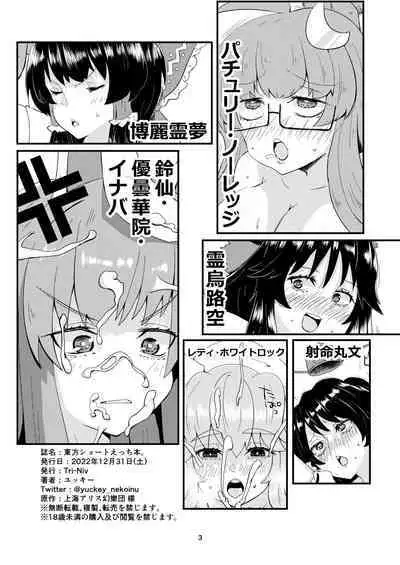 Touhou Short Ecchi Hon.