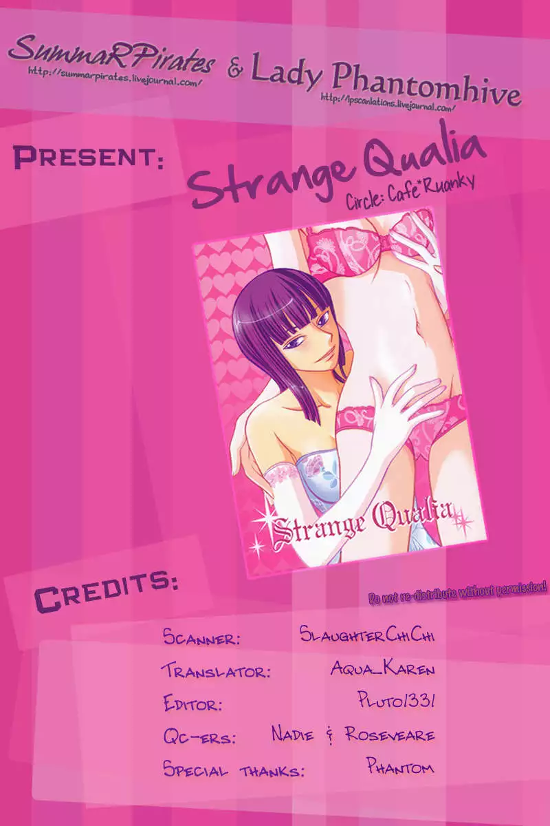 Strange Qualia