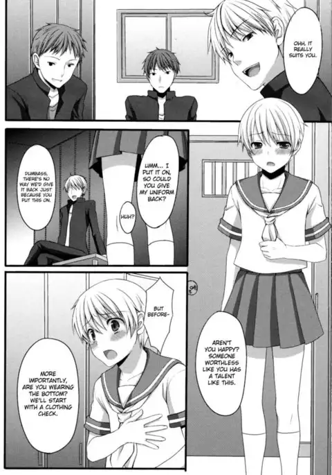 Let's Force Him to Crossdress and Rape Him