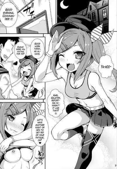 Z20 no Shikikan Asobi. | Z20 having fun with her Commander